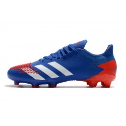 Botas de fútbol Adidas Predator 20.2  FG - Azul Rojo Blanco 