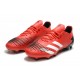 Tienda  Botas de fútbol Adidas Predator 20.2  FG - Rojo Blanco Rojo