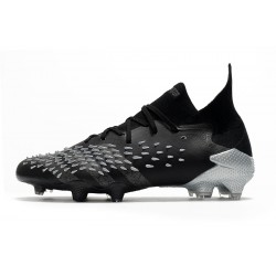 Botas de fútbol Adidas Predator Freak + FG Negro Plata 