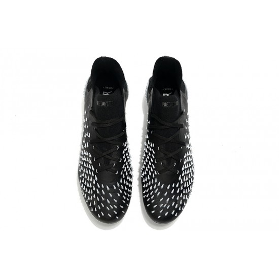 Explorar  Botas de fútbol Adidas Predator Freak + FG Negro Plata
