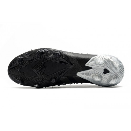 Explorar  Botas de fútbol Adidas Predator Freak + FG Negro Plata