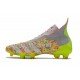 Mejor calidad  Botas de fútbol Adidas Predator Freak + FG Clear Grey Blanco Solar Amarillo