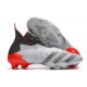Descubrir  Botas de fútbol Adidas Predator Freak + FG Blanco Iron Metallic Solar Rojo