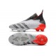 Descubrir  Botas de fútbol Adidas Predator Freak + FG Blanco Iron Metallic Solar Rojo