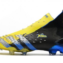 Botas de fútbol Adidas Predator Freak + FG Amarillo Negro Azul 