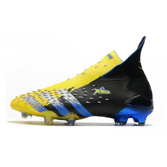 Comprar  Botas de fútbol Adidas Predator Freak + FG Amarillo Negro Azul