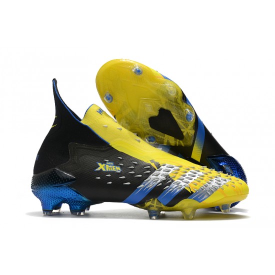 Comprar  Botas de fútbol Adidas Predator Freak + FG Amarillo Negro Azul