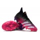 Explorar  Botas de fútbol Adidas Predator Freak .1 FG EQT Rosa Púrpura Negro
