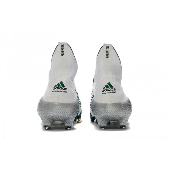 Explorar  Botas de fútbol Adidas Predator Freak .1 FG EQT Blanco Grey Verde