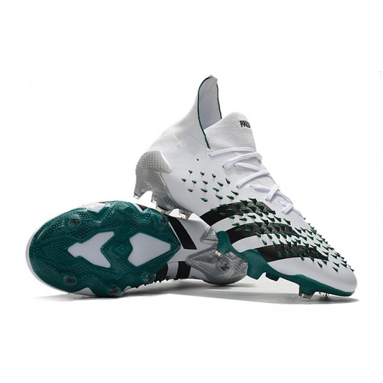Explorar  Botas de fútbol Adidas Predator Freak .1 FG EQT Blanco Grey Verde
