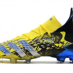 Botas de fútbol Adidas Predator Freak .1 FG EQT Amarillo Negro Azul