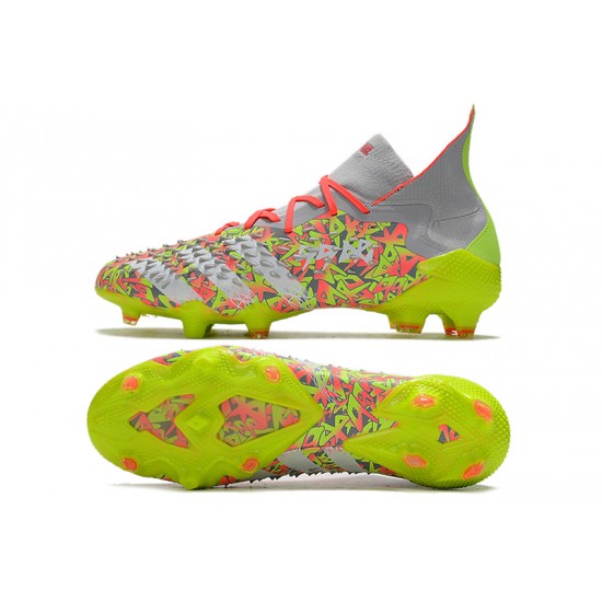 Comprar  Botas de fútbol Adidas Predator Freak .1 FG Clear Grey Blanco Solar Amarillo