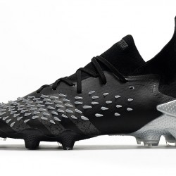 Botas de fútbol Adidas Predator Freak .1 FG Core Negro Grey Four Blanco