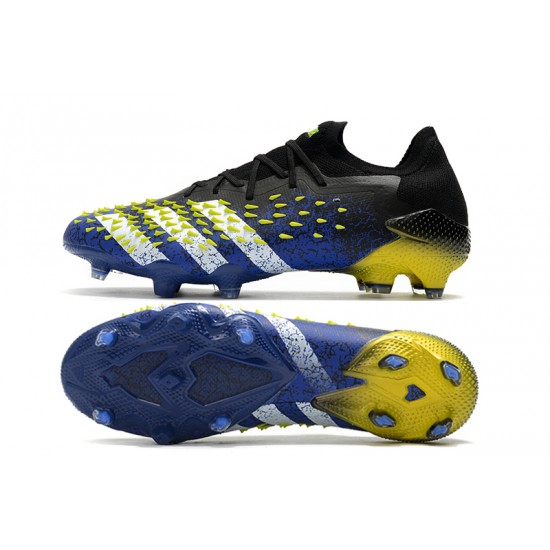Comprar  Botas de fútbol Adidas Predator Freak .1 Low FG Negro Azul Amarillo