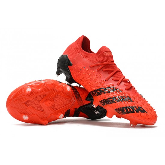 Comprar ahora  Botas de fútbol Adidas Predator Freak .1 Low FG Rojo Negro