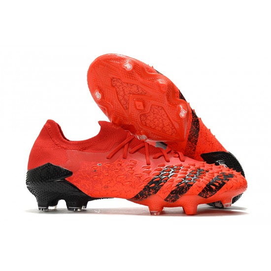 Comprar ahora  Botas de fútbol Adidas Predator Freak .1 Low FG Rojo Negro