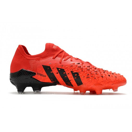 Comprar ahora  Botas de fútbol Adidas Predator Freak .1 Low FG Rojo Negro