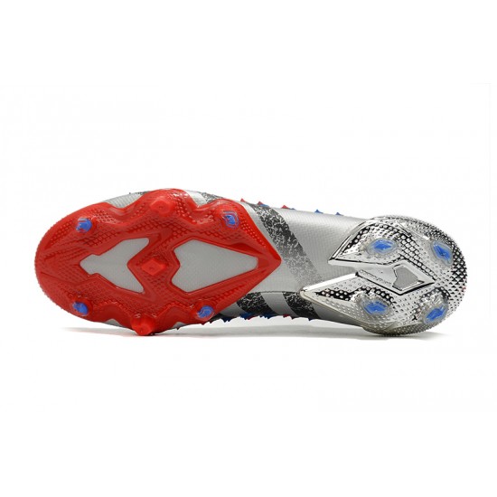 Comprar ahora  Botas de fútbol Adidas Predator Freak .1 Low FG Plata Azul Rojo