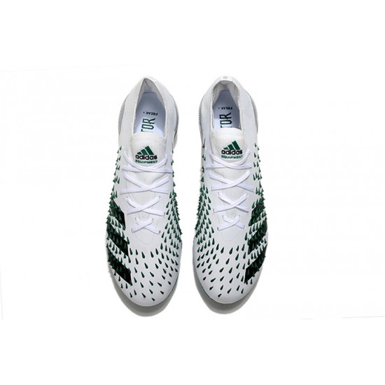 Comprar ahora  Botas de fútbol Adidas Predator Freak .1 Low FG Blanco Verde Negro