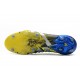 Alta calidad Botas de fútbol Adidas Predator Freak .1 Low FG Amarillo Azul Negro