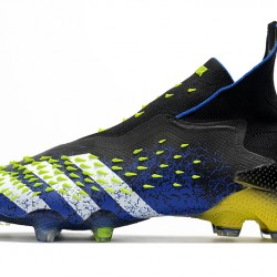 Botas de fútbol Adidas Predator Mutator 20+ FG - Negro Azul Amarillo 