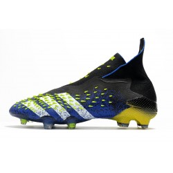 Botas de fútbol Adidas Predator Mutator 20+ FG - Negro Azul Amarillo 