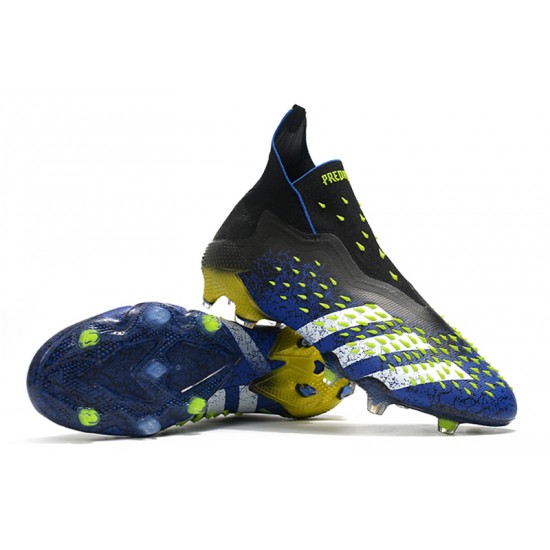 Comprar  Botas de fútbol Adidas Predator Mutator 20+ FG - Negro Azul Amarillo