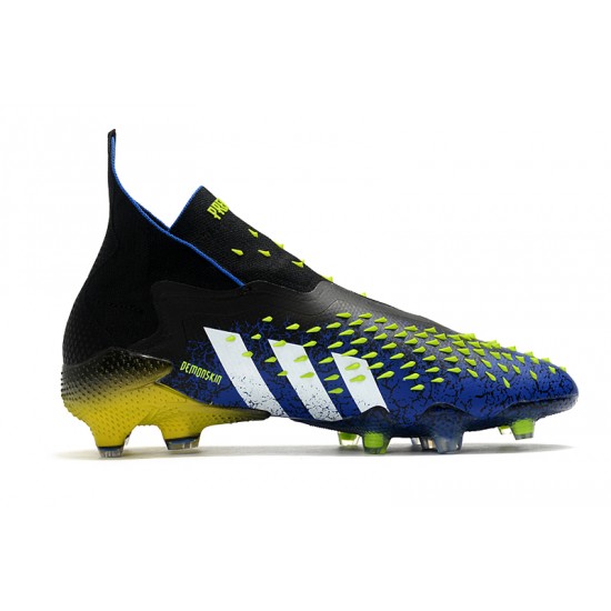 Comprar  Botas de fútbol Adidas Predator Mutator 20+ FG - Negro Azul Amarillo