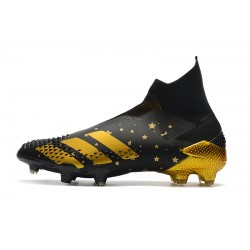 Botas de fútbol Adidas Predator Mutator 20+ FG - Negro dorado 