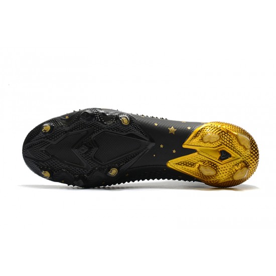 Alta calidad Botas de fútbol Adidas Predator Mutator 20+ FG - Negro dorado