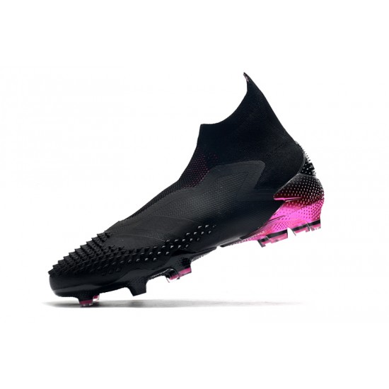 Alta calidad Botas de fútbol Adidas Predator Mutator 20+ FG - Negro Rosa