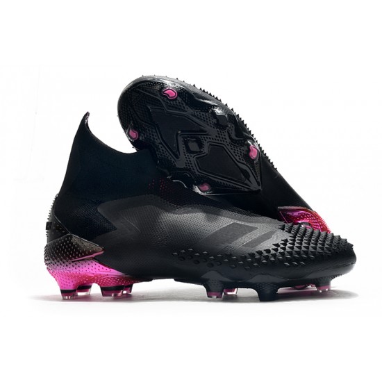 Alta calidad Botas de fútbol Adidas Predator Mutator 20+ FG - Negro Rosa