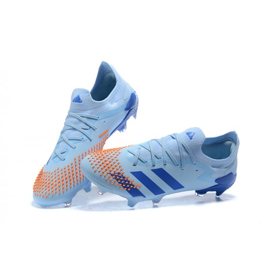 Tienda  Botas de fútbol Adidas Predator Mutator 20.1 FG Low Football Boots- Azul naranja