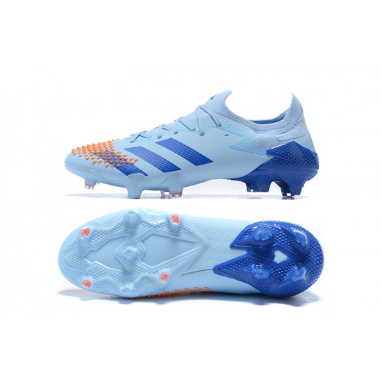 Tienda  Botas de fútbol Adidas Predator Mutator 20.1 FG Low Football Boots- Azul naranja