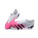Mejor calidad  Botas de fútbol Adidas Predator Mutator 20.1 FG Low Football Boots- Blanco Rosa Negro