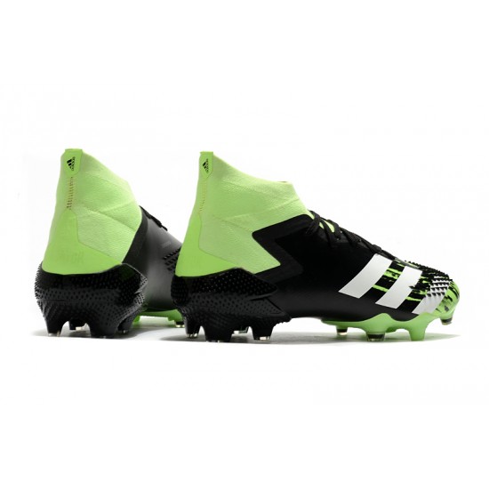 Mejor calidad  Botas de fútbol Adidas Predator Mutator 20.1 FG Tormentor Negro Verde