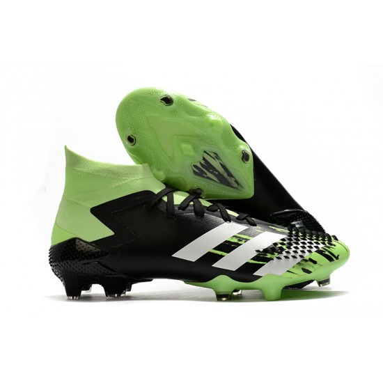 Mejor calidad  Botas de fútbol Adidas Predator Mutator 20.1 FG Tormentor Negro Verde