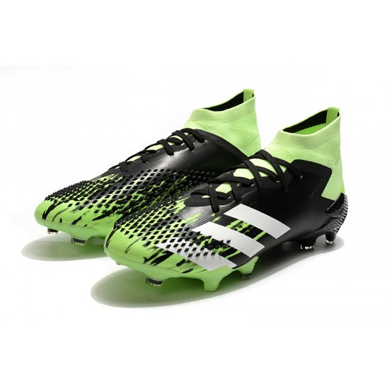 Mejor calidad  Botas de fútbol Adidas Predator Mutator 20.1 FG Tormentor Negro Verde