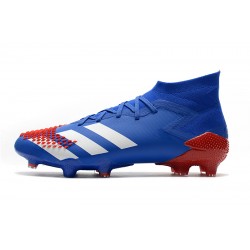 Botas de fútbol Adidas Predator Mutator 20.1 FG Tormentor Azul Rojo