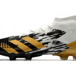 Botas de fútbol Adidas Predator Mutator 20.1 FG Tormentor Blanco dorado Negro 