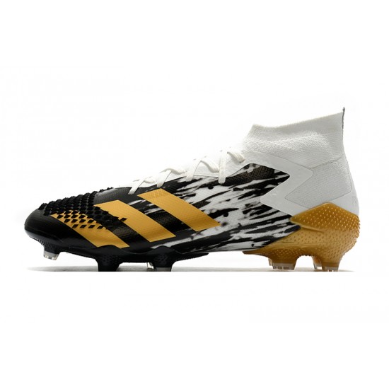 Descubrir  Botas de fútbol Adidas Predator Mutator 20.1 FG Tormentor Blanco dorado Negro