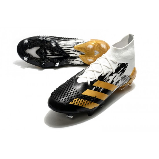Descubrir  Botas de fútbol Adidas Predator Mutator 20.1 FG Tormentor Blanco dorado Negro
