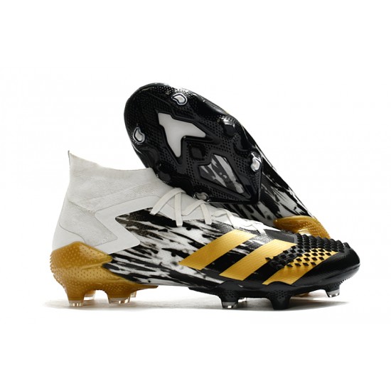 Descubrir  Botas de fútbol Adidas Predator Mutator 20.1 FG Tormentor Blanco dorado Negro