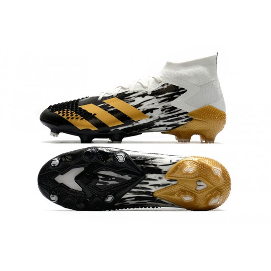 Descubrir  Botas de fútbol Adidas Predator Mutator 20.1 FG Tormentor Blanco dorado Negro