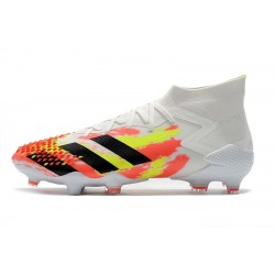 Botas de fútbol Adidas Predator Mutator 20.1 FG Tormentor Blanco naranja Negro 