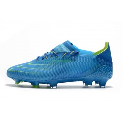 Botas de fútbol Adidas X Ghosted .1 FG Azul Verde 