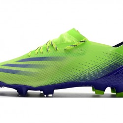 Botas de fútbol Adidas X Ghosted .1 FG Verde Azul Púrpura 