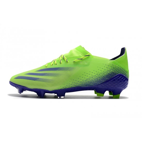 Comprar ahora  Botas de fútbol Adidas X Ghosted .1 FG Verde Azul Púrpura