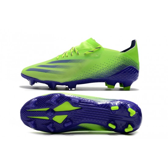 Comprar ahora  Botas de fútbol Adidas X Ghosted .1 FG Verde Azul Púrpura