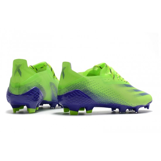 Comprar ahora  Botas de fútbol Adidas X Ghosted .1 FG Verde Azul Púrpura